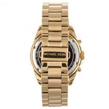 Buy Shop Michael Kors Bradshaw Chronograph White Dial Gold Steel Strap Watch For Women - MK6266 USA Online