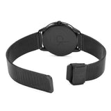 Buy Shop Calvin Klein Minimal Black Dial Black Mesh Bracelet Watch for Men - K3M21421 USA Online