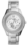 Buy Shop Fossil Stella Silver Dial Silver Steel Strap Watch for Women - ES3588 USA Online