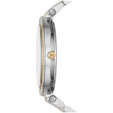 Buy Shop Michael Kors Darci Quartz Blue Dial Two Tone Steel Strap Watch For Women - MK3401 USA Online