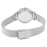 Buy Shop Daniel Wellington Petite Sterling White Dial Silver Mesh Bracelet Watch For Women - DW00100220 USA Online