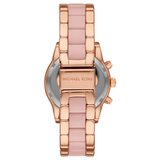 Buy Shop Michael Kors Ritz Chronograph Mother of Pearl White Dial Two Tone Steel Strap Watch For Women - MK6769 USA Online