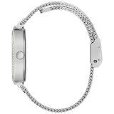 Buy Shop Guess Tapestry Diamonds Silver Dial Silver Mesh Bracelet Watch for Women - GW0354L1 USA Online