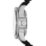 Buy Shop Emporio Armani Meccanico Automatic Black Dial Black Silicone Strap Watch For Men - AR60062 USA Online
