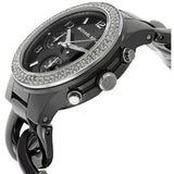Buy Shop Michael Kors Ceramic Black Dial Black Steel Strap Watch for Women - MK5388 USA Online