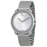 Buy Shop Movado Bold Silver Dial Silver Mesh Bracelet Watch For Women - 3600241 USA Online