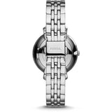 Buy Shop Fossil Jacqueline White Dial Silver Steel Strap Watch for Women - ES3698 USA Online
