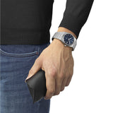 Buy Shop Tissot PRX Powermatic 80 Blue Dial Silver Steel Strap Watch for Men - T137.407.11.041.00 USA Online