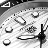 Buy Shop Tag Heuer Aquaracer Professional 300 Automatic White Dial Silver Steel Strap Watch for Men - WBP231C.BA0626 USA Online