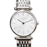 Buy Shop Longines La Grande Classique De Longines Silver Dial Silver Mesh Bracelet Watch for Women - L4.209.4.72.6 USA Online