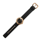 Buy Shop Marc Jacobs Amy Black Dial Black Leather Strap Watch for Women - MBM1225 USA Online