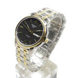 Buy Shop Tissot Automatics III Day Date Black Dial Two Tone Steel Strap Watch For Men - T065.430.22.051.00 USA Online