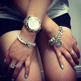 Buy Shop Michael Kors Runway Silver Dial Silver Steel Strap Watch for Men- MK8086 USA Online