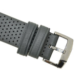 Buy Shop Emporio Armani Luigi Chronograph Quartz Grey Dial Grey Leather Strap Watch For Men - AR1735 USA Online