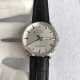 Buy Shop Mido Comander II Automatic Chronometer Silver Dial Black Leather Strap Watch For Men - M021.431.16.031.00 USA Online