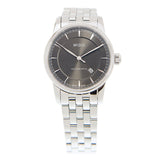 Mido Baroncelli III Automatic Grey Dial Silver Steel Strap Watch For Women - M7600.4.13.1