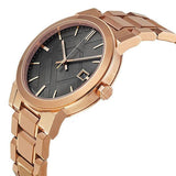 Buy Shop Burberry The City Light Brown Dial Rose Gold Steel Strap Watch for Women - BU9005 USA Online