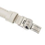 Buy Shop Tissot T Lady Flamingo Mother of Pearl White Dial White Leather Strap Watch For Women - T094.210.26.111.01 USA Online