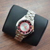 Buy Shop Marc Jacobs Henry Silver Dial Silver Steel Strap Watch for Women - MBM3294 USA Online