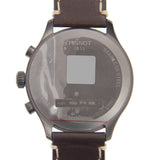 Buy Shop Tissot Chrono XL Blue Dial Brown Leather Strap Watch For Men - T116.617.36.047.00 USA Online