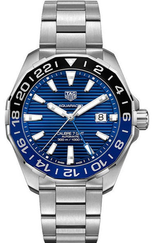 Buy Shop Tag Heuer Aquaracer Blue Dial Watch for Men - WAY201T.BA0927 USA Online