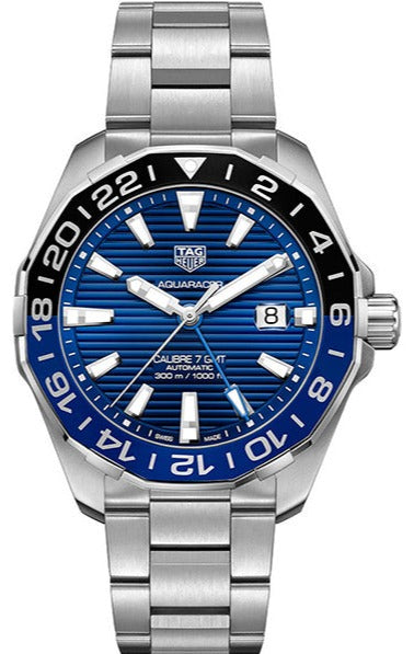 Buy Shop Tag Heuer Aquaracer Blue Dial Watch for Men - WAY201T.BA0927 USA Online