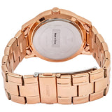 Buy Shop Guess Bedazzle Diamonds Silver Dial Rose Gold Steel Strap Watch For Women - W1097L3 USA Online