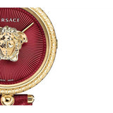 Buy Shop Versace Palazzo Empire Red Dial Red Leather Strap Watch for Women - VCO120017 USA Online