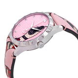 Gucci G Timeless Pink Dial Pink Leather Strap Watch For Women - YA1264083