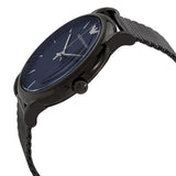 Buy Shop Emporio Armani Luigi Quartz Blue Dial Grey Mesh Bracelet Watch For Men - AR11053 USA Online