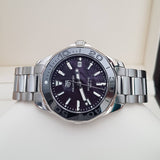 Buy Shop Tag Heuer Aquaracer Quartz Black Dial Silver Steel Strap Watch for Women - WAY131K.BA0748 USA Online