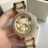 Buy Shop Michael Kors Camille Gold Dial Gold Steel Strap Watch for Women - MK5902 USA Online