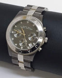 Buy Shop Marc Jacobs Blade Chronograph Black Dial Two Tone Steel Strap Watch for Women - MBM3179 USA Online