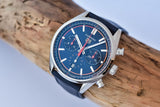 Buy Shop Tag Heuer Carrera Chronograph Black Dial Black Leather Strap Watch for Men - CBN201C.FC6542 USA Online