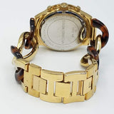 Buy Shop Michael Kors Runway Gold Dial Two Tone Steel Strap Watch for Women - MK4222 USA Online