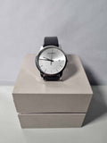 Buy Shop Calvin Klein City White Dial Black Leather Strap Watch for Men - K2G2G1CD USA Online