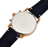 Buy Shop Fossil The Commuter Blue Dial Blue Leather Strap Watch for Men - FS5404 USA Online