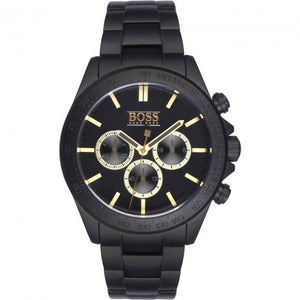 Buy Shop Hugo Boss Ikon Black Dial Black Steel Strap Watch for Men - 1513278 USA Online