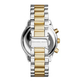 Buy Shop Michael Kors Brinkley Chronograph Silver Dial Two Tone Steel Strap Watch for Women - MK6188 USA Online