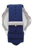 Buy Shop Guess Genesis Multi Function Analog Blue Dial Blue Rubber Strap Watch For Men - W1254G1 USA Online