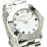 Buy Shop Marc Jacobs Amy White Dial Silver Steel Strap Watch for Women - MBM3140 USA Online