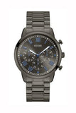 Buy Shop Guess Hendrix Chronograph Gunmetal Dial Gunmetal Steel Strap Watch for Men - W1309G3 USA Online