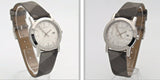 Buy Shop Burberry The City Silver Dial Multicolored Leather Strap Watch for Women - BU1873 USA Online