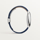 Buy Shop Cartier Ballon Bleu De Cartier Blue Dial Blue Leather Strap Watch for Men - WSBB0027 USA Online