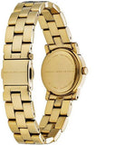 Buy Shop Marc Jacobs Mini Amy White Dial Gold Steel Strap Watch for Women - MBM3057 USA Online
