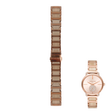 Buy Shop Michael Kors Portia Quartz Rose Gold Dial Rose Gold Steel Strap Watch For Women - MK3678 USA Online