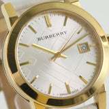 Buy Shop Burberry The City White Dial White Leather Strap Watch for Women - BU9110 USA Online