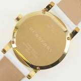 Buy Shop Burberry The City White Dial White Leather Strap Watch for Women - BU9110 USA Online