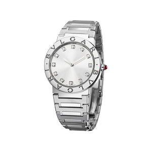 Buy Shop Bvlgari Bvlgari Bvlgari Lady Diamonds Silver Dial Silver Steel Strap Watch for Women - BVLGARI103696 USA Online