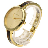 Buy Shop Michael Kors Jaryn Quartz Gold Dial Two Tone Steel Strap Watch for Women - MK4341 USA Online